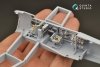 Quinta Studio QD48208 Ju 87B-1/B-2/R-2 3D-Printed & coloured Interior on decal paper ( Airfix ) 1/48
